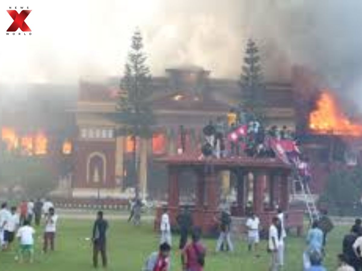 Nepal Protest, Vandalism Done By Gen Z- President's Resident