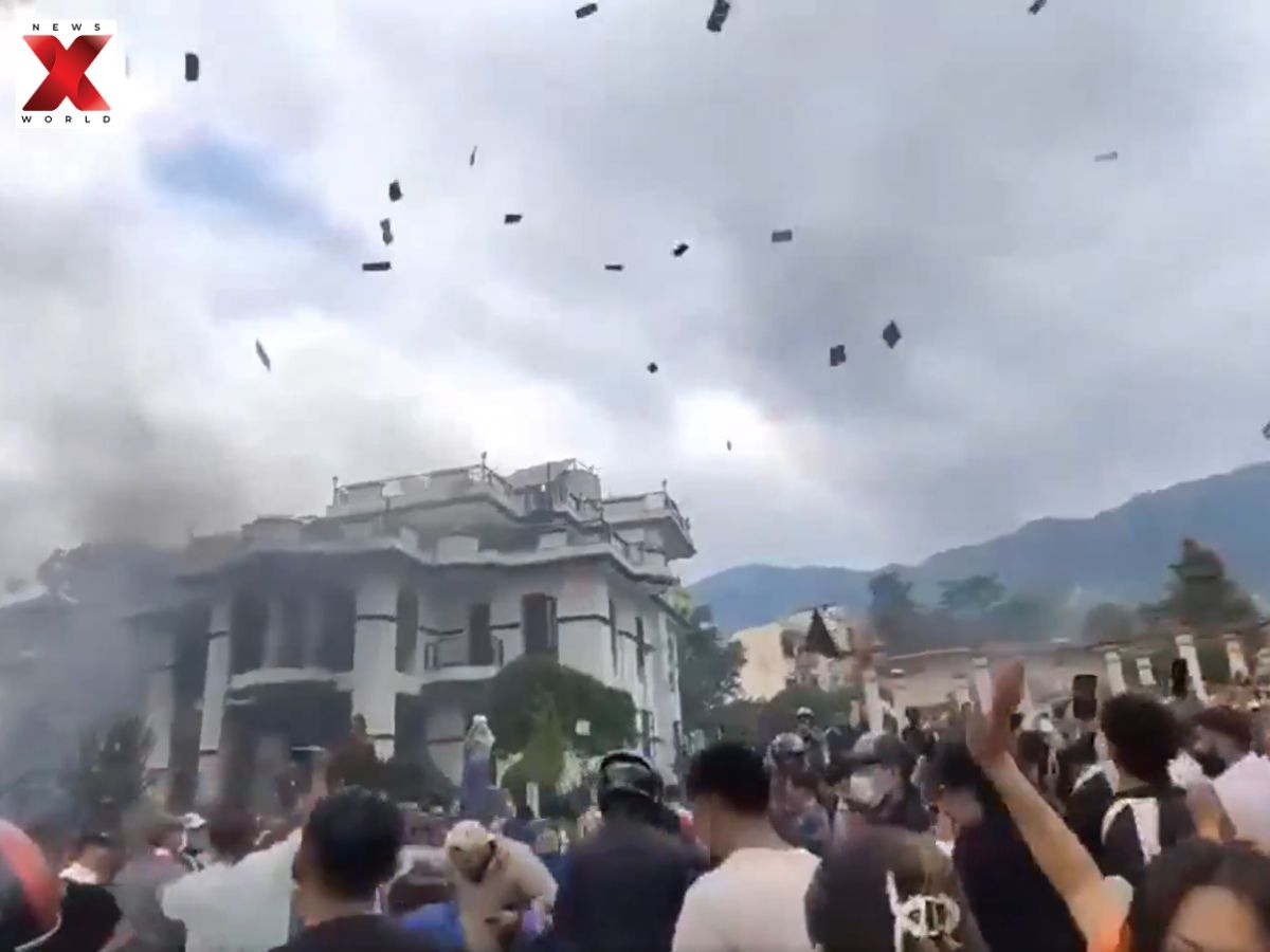 Nepal Protest, Vandalism Done By Gen Z- Energy Minister House
