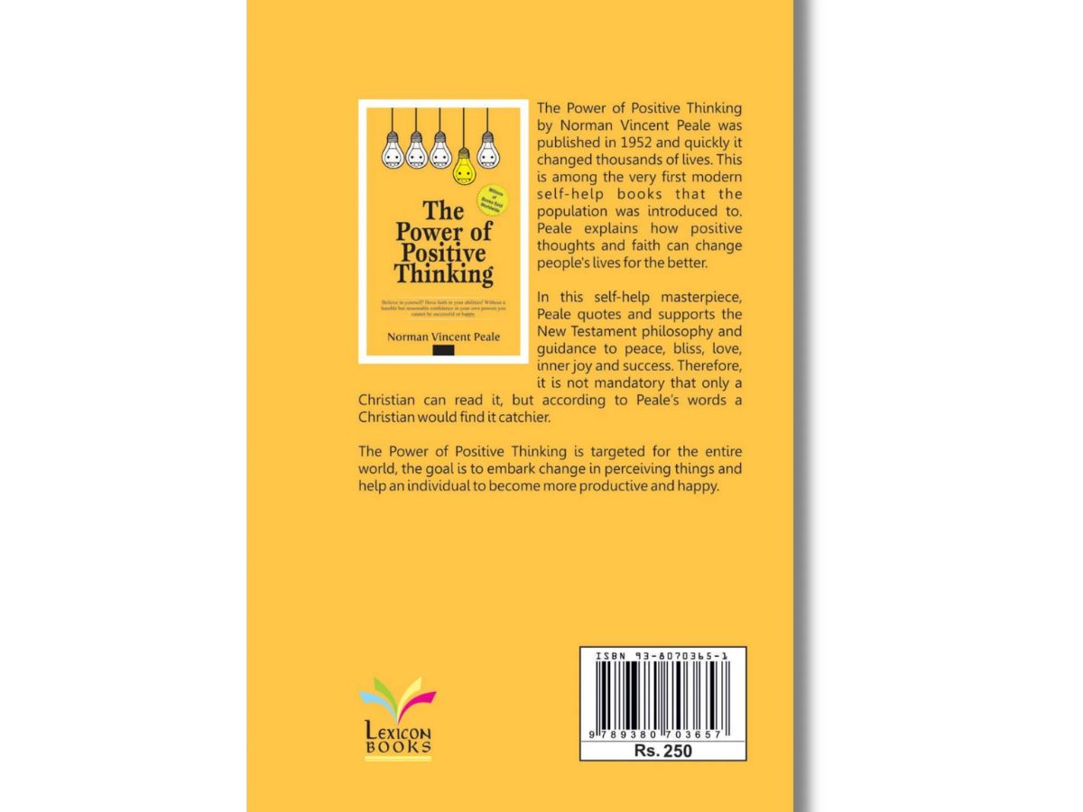The Power Of Positive Thinking by Norman Vincent Peale