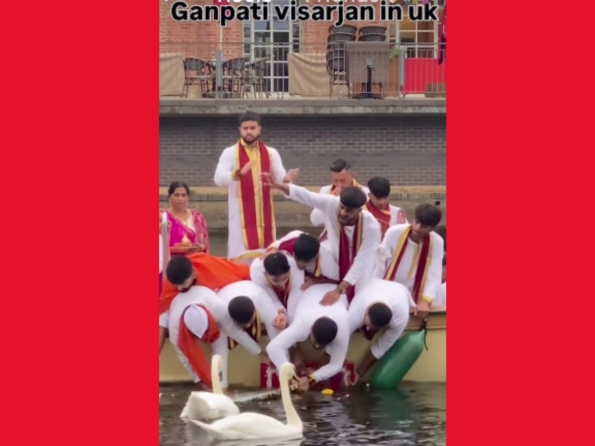 Ganesh Visarjan in UK river draws global attention and debate