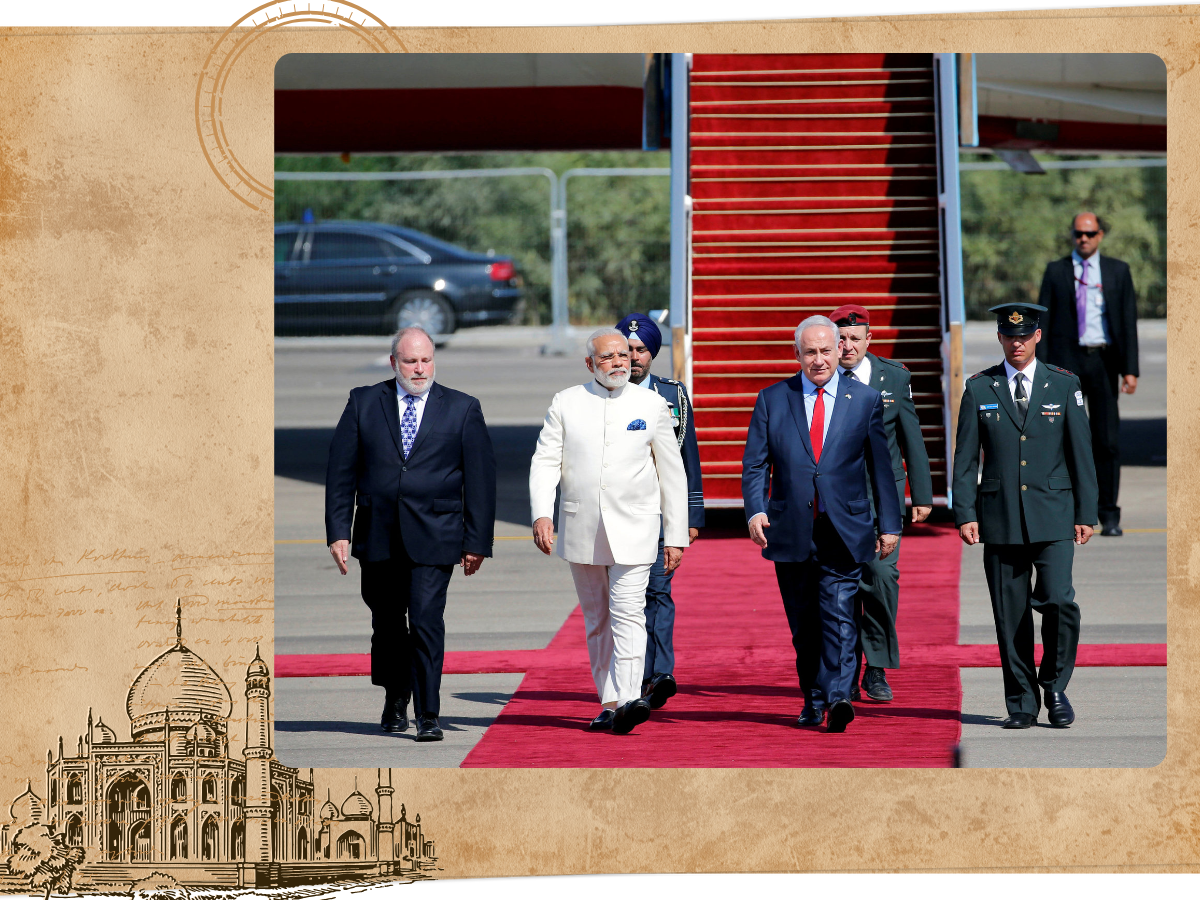 Narendra Modi becomes first Indian PM to visit Israel