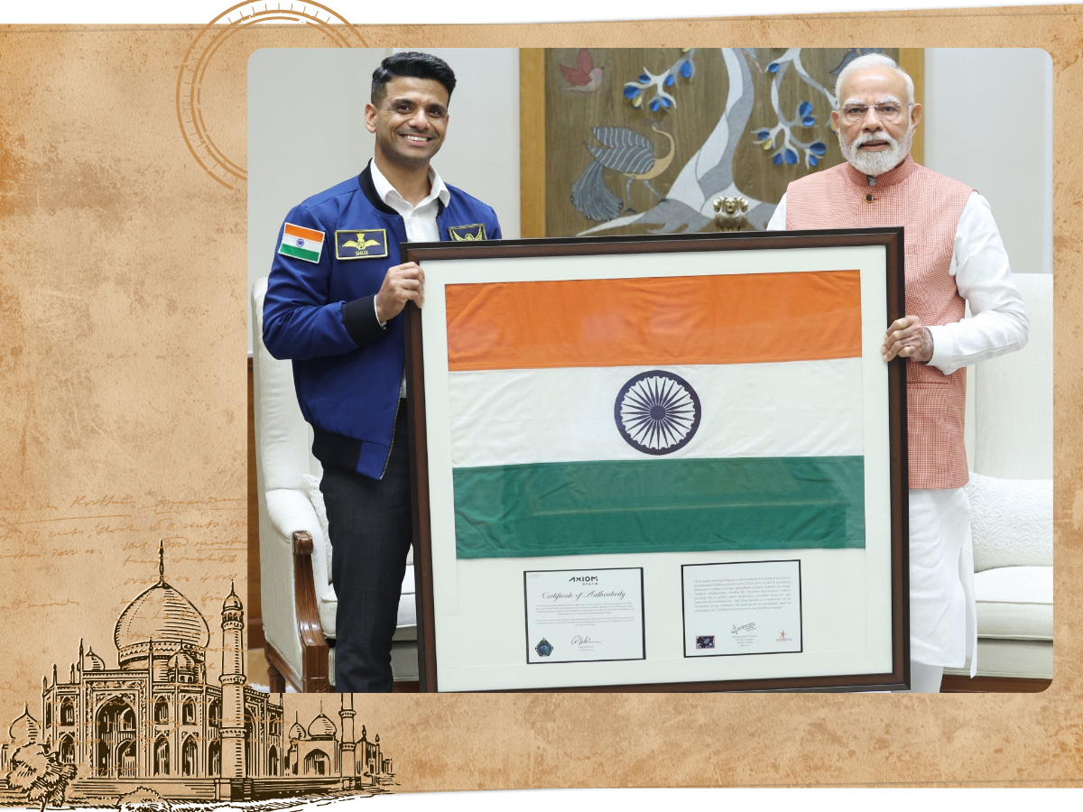 PM Modi Meets Shubhanshu Shukla