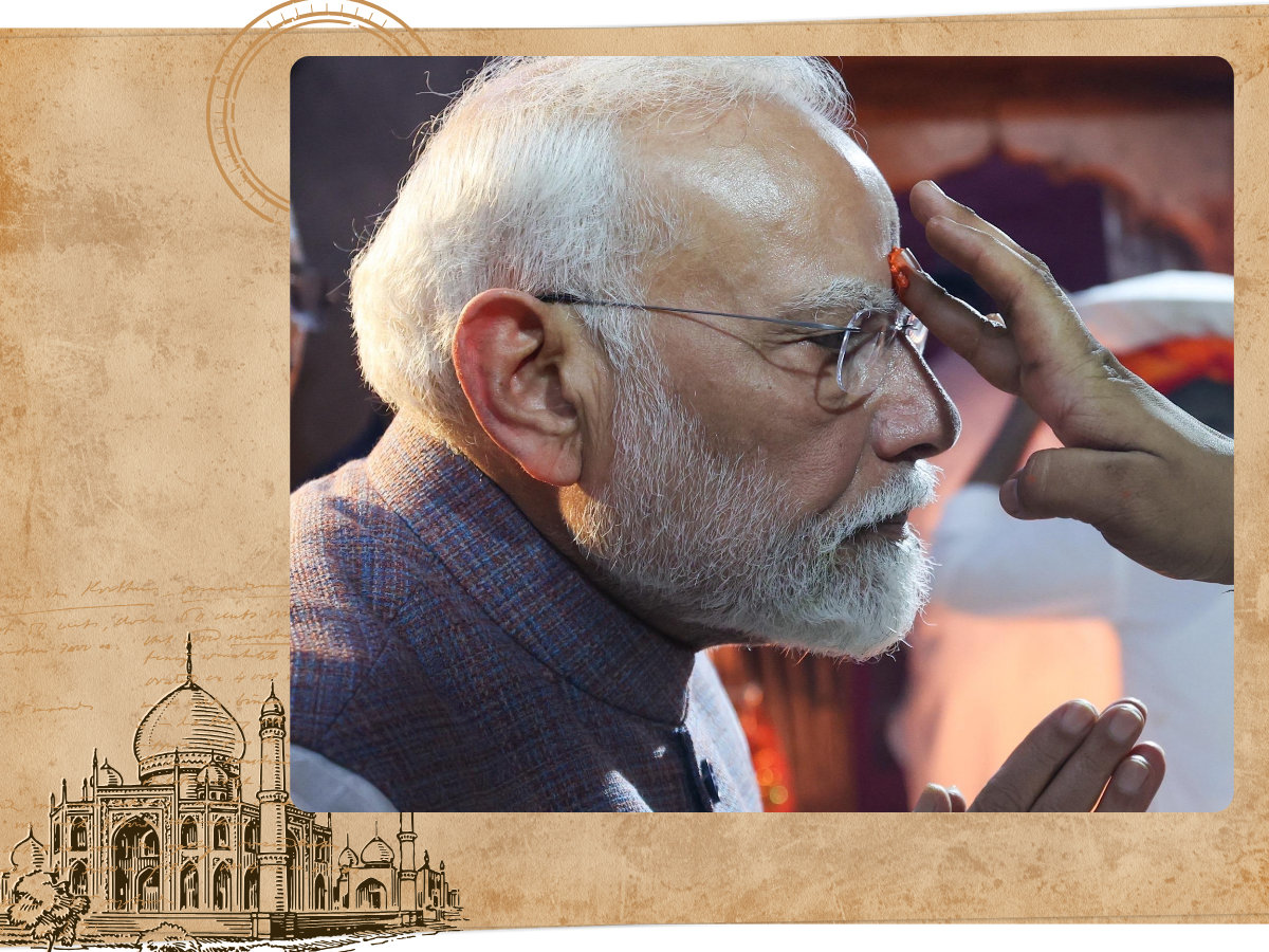 PM Modi In Karni Mata Temple