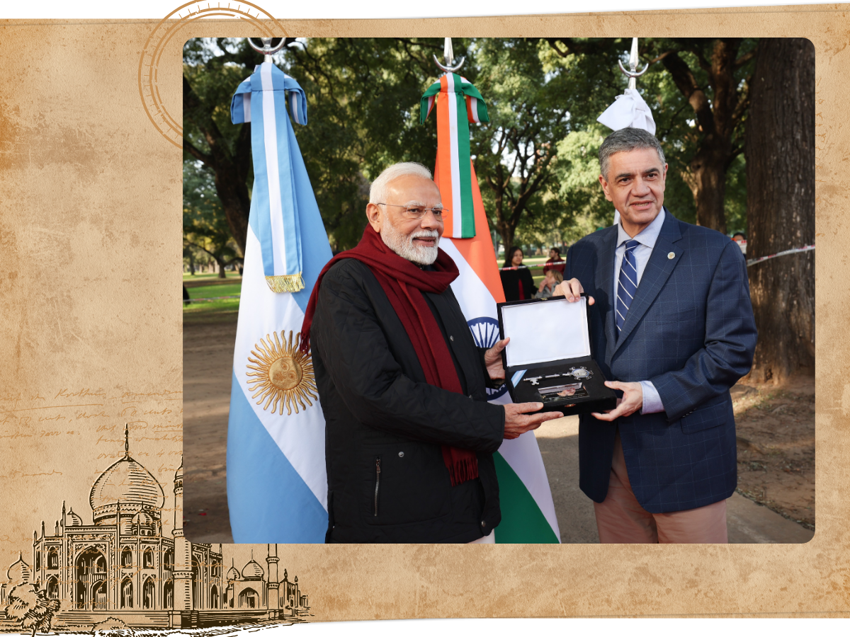 PM Modi Receives Key to the City of Buenos Aires