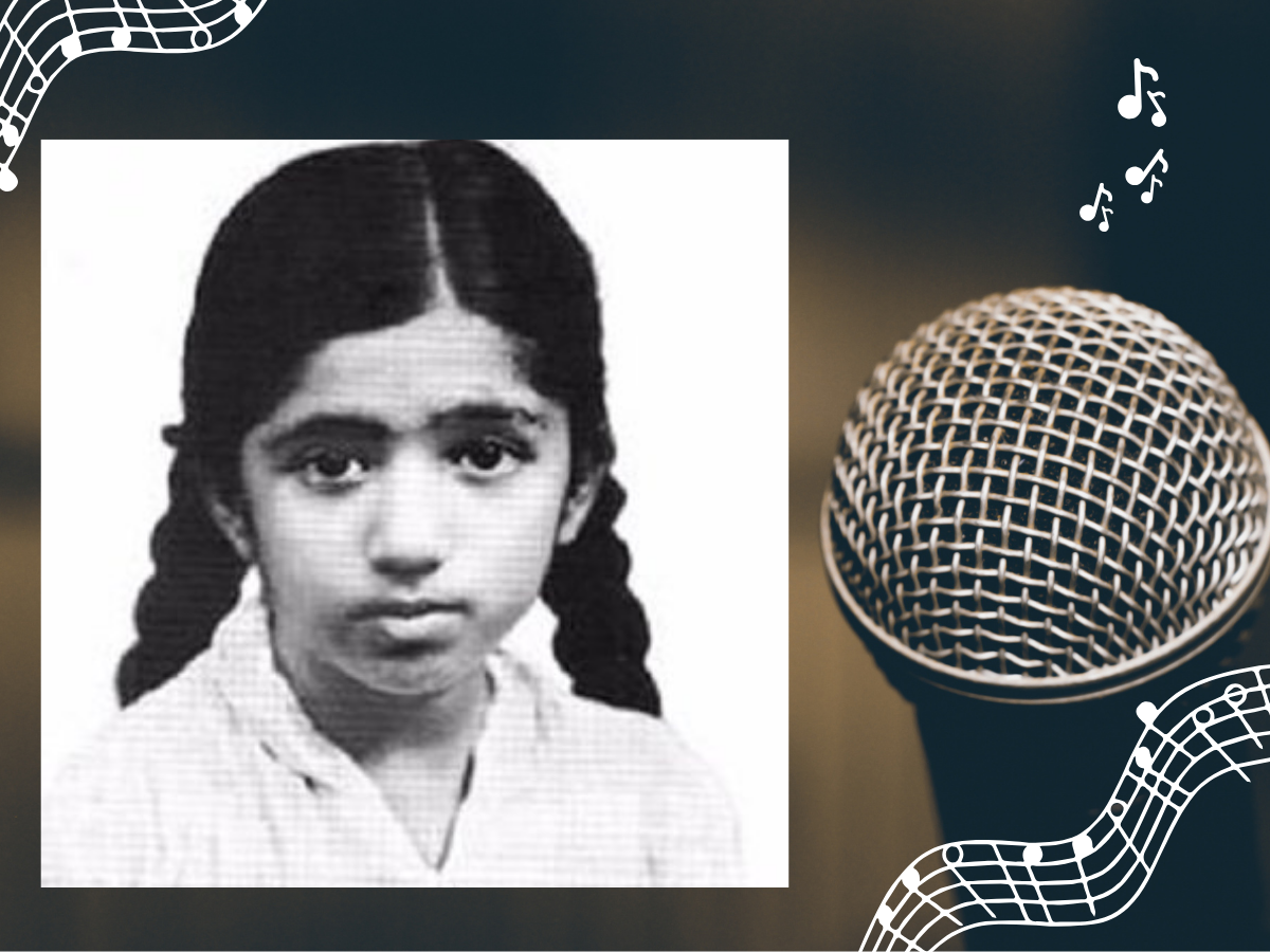 Lata Mangeshkar During Her Childhood Days
