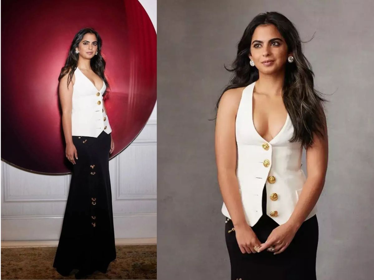 Isha Ambani in Chain Bijoux Gilet