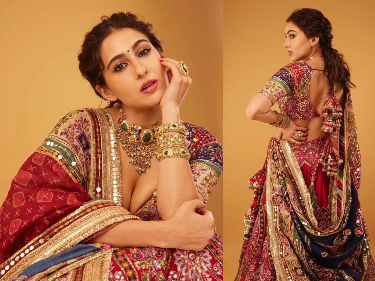 Sara Ali Khan in Multicolored Blouse