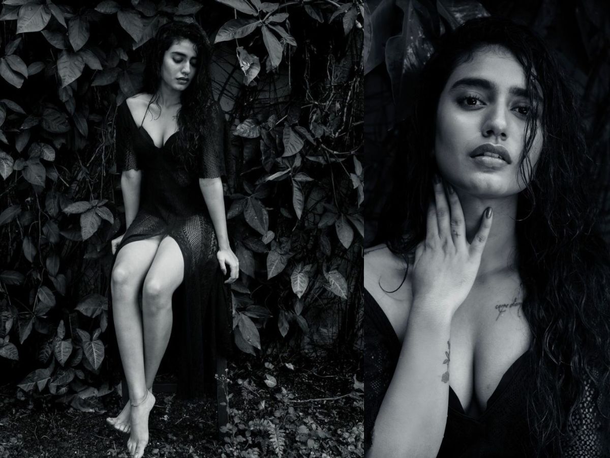Priya Prakash Varrier Bold Monochrome