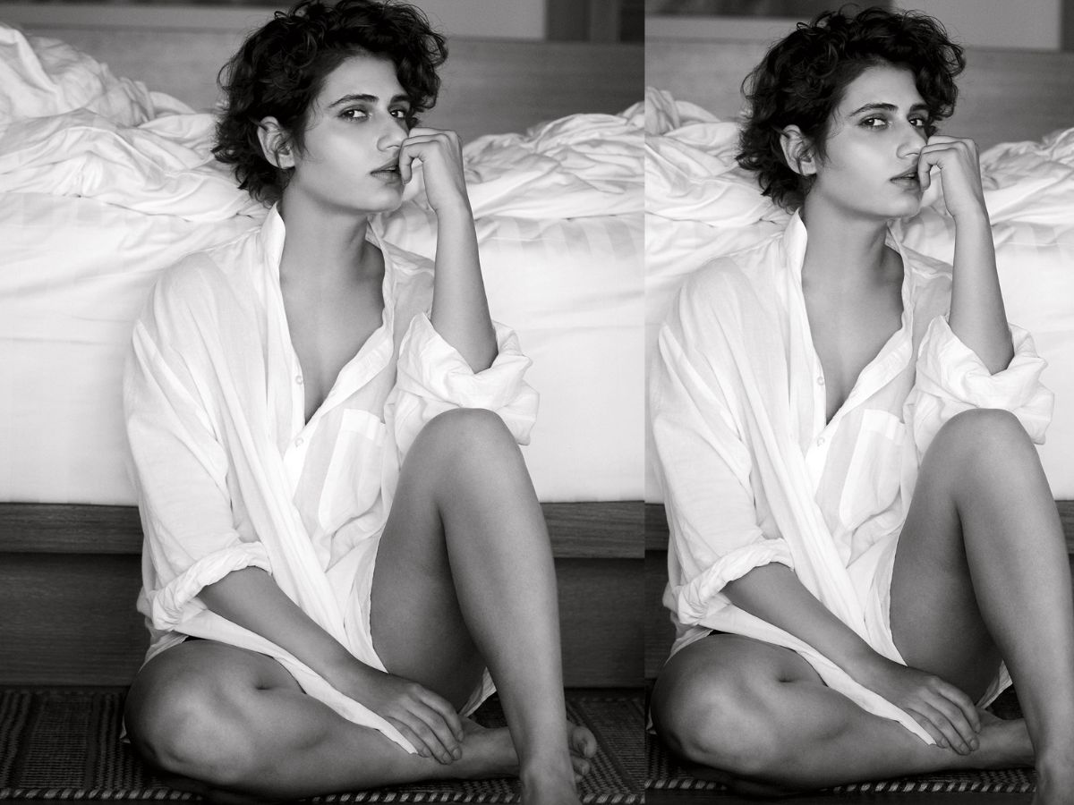 Fatima Sana Shaikh in Oversized Shirt