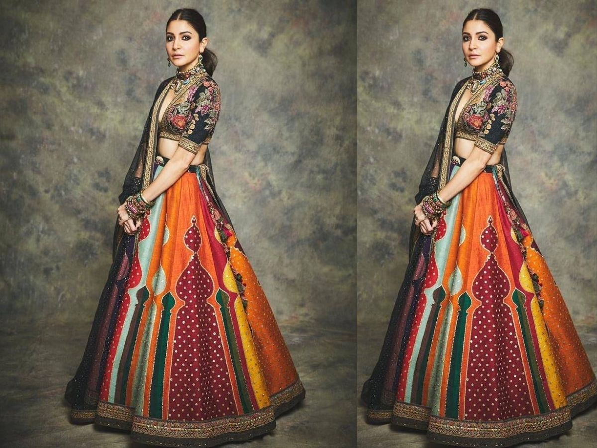Anushka Sharma Chaniya Choli Idea for Garba Night
