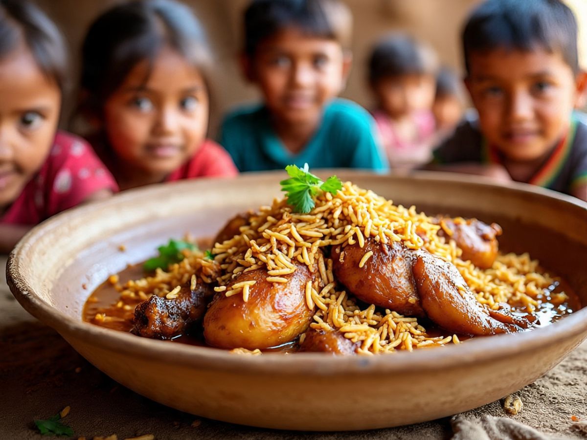 Murga Chawal Bhunja (Warli Tribe, Maharashtra)