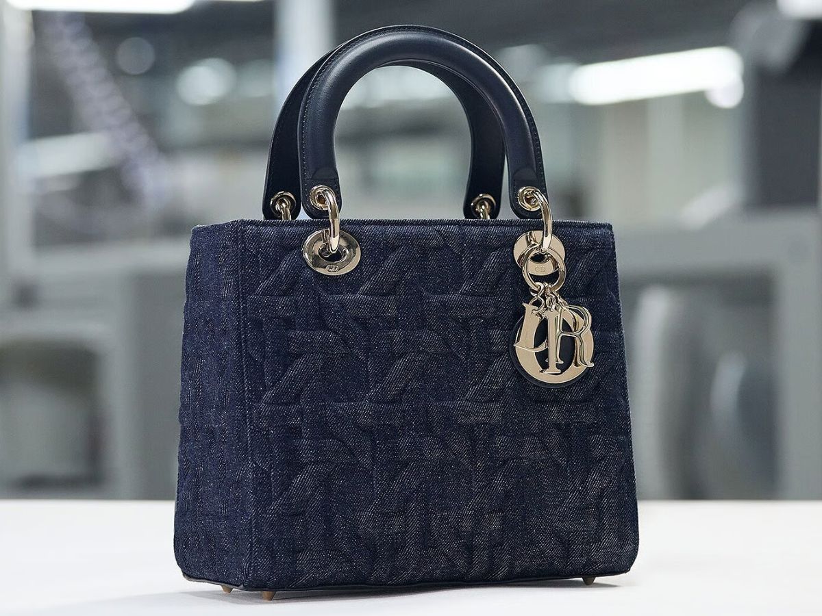Lady Dior with Denim or Jacquard Fabrics