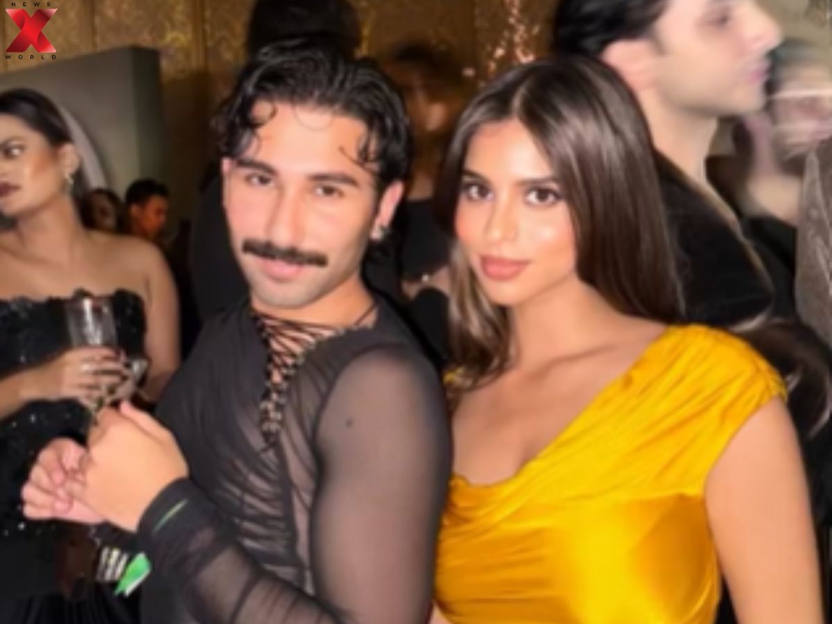 Orry With Suhana Khan