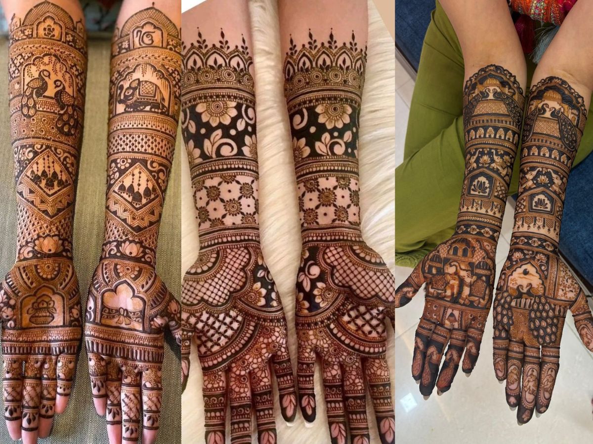 Traditional Rajasthani Bridal Mehendi