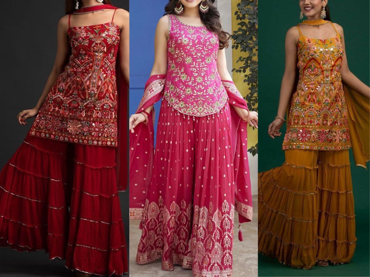 Palazzo sets with kurti