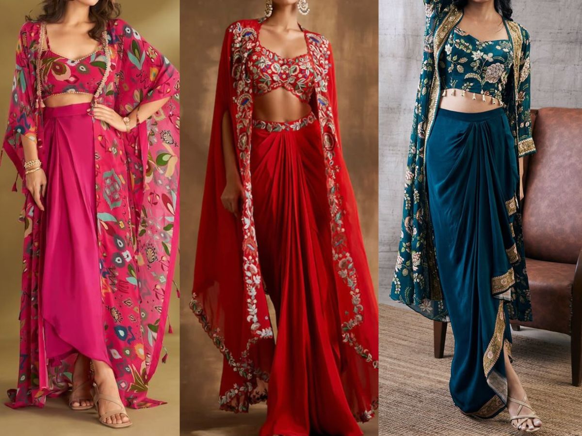 Fusion skirt and top