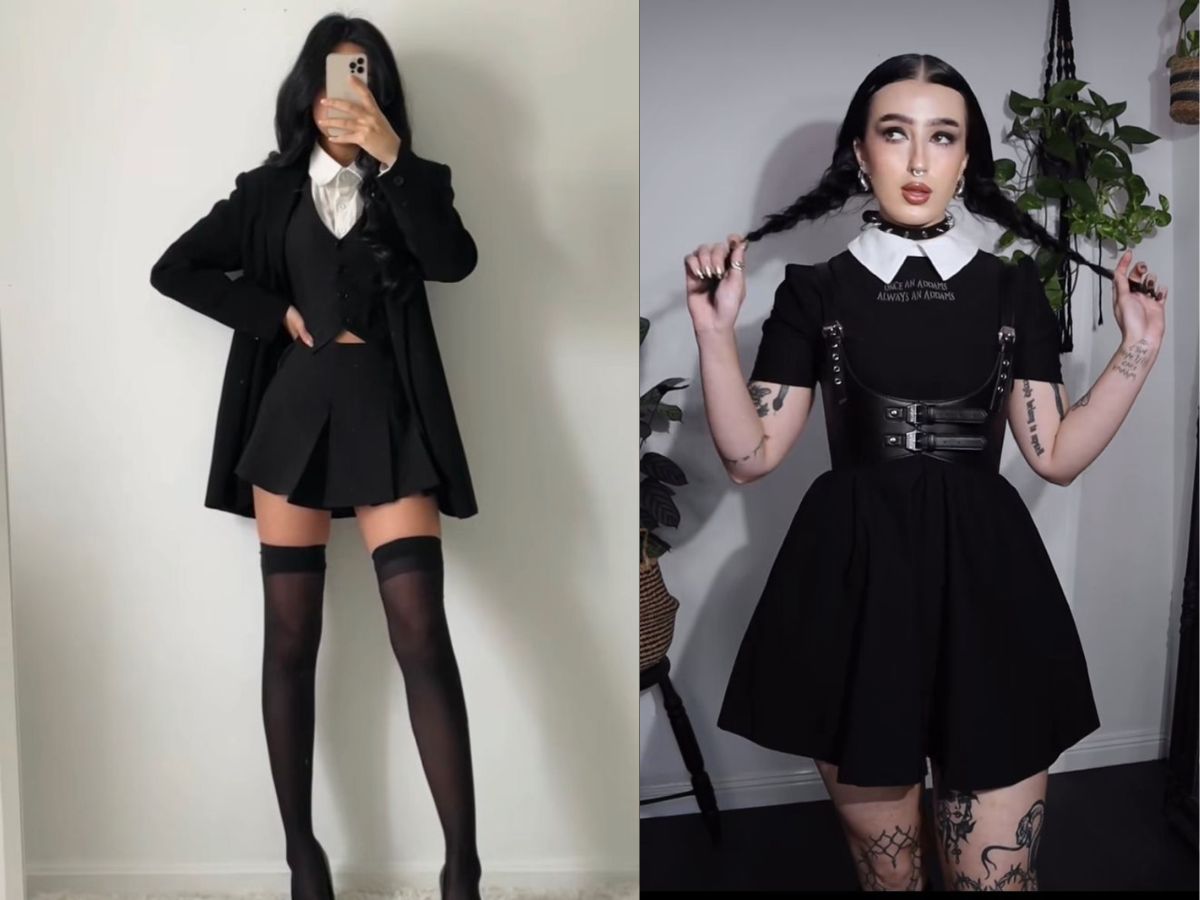 The Wednesday Addams Look