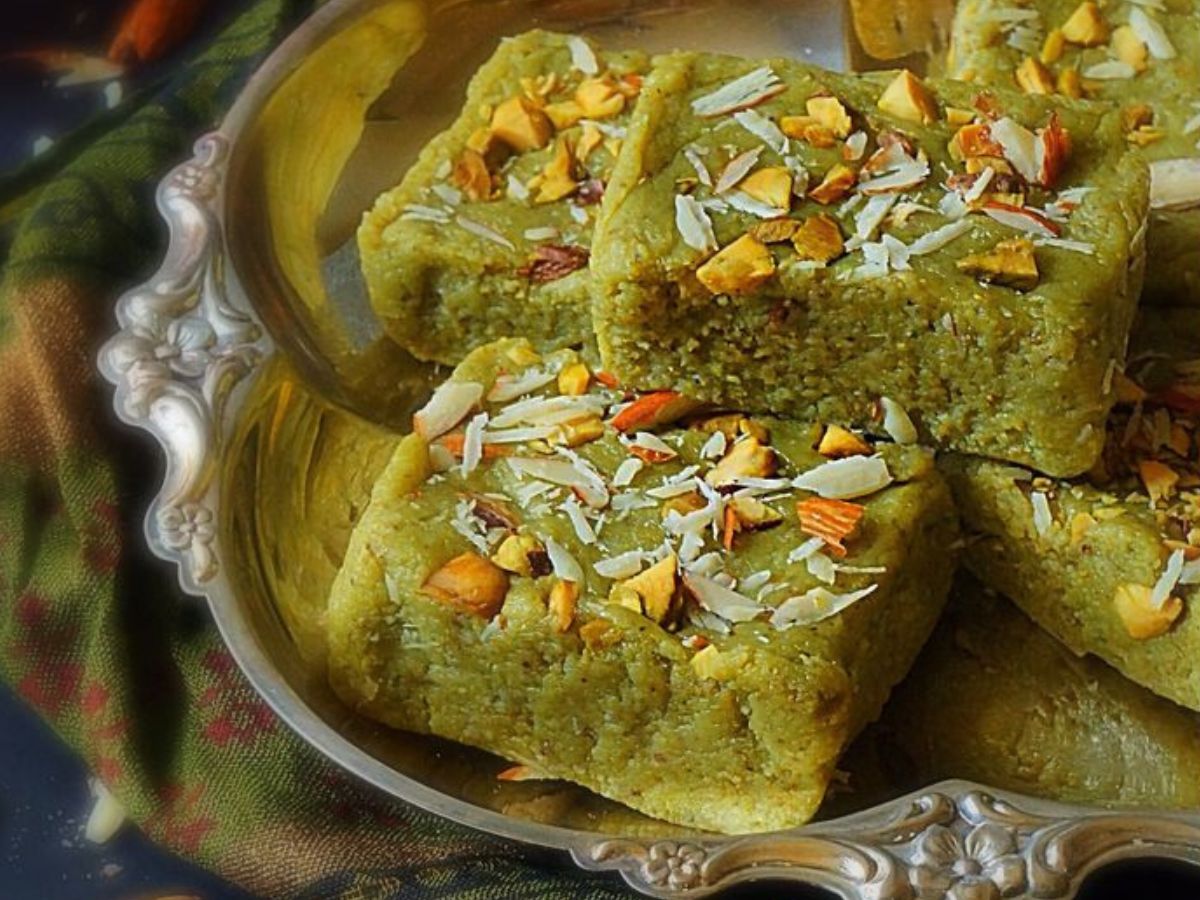 Almond & Pistachio Burfi