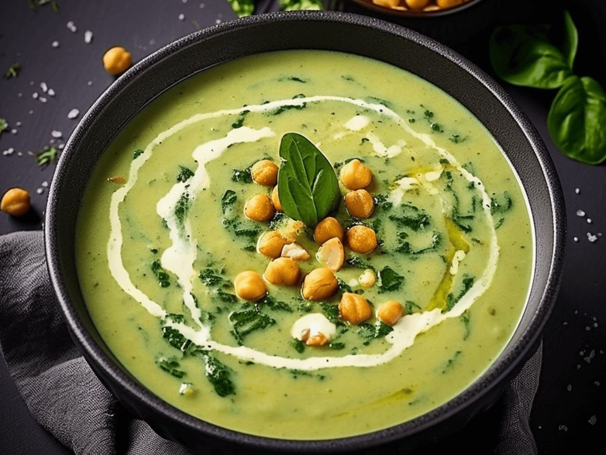 Spinach soup