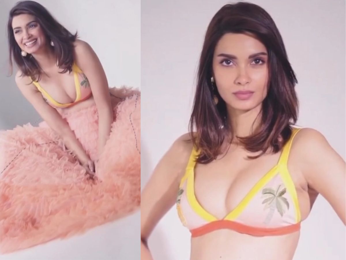 Diana Penty in Ruffle Dress