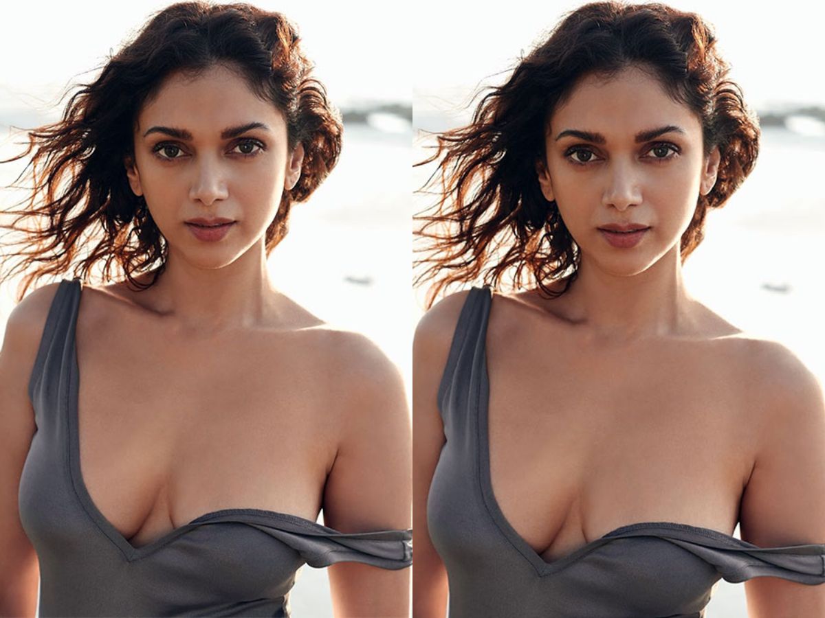 Aditi Rao Hydari Flaunts Neckline