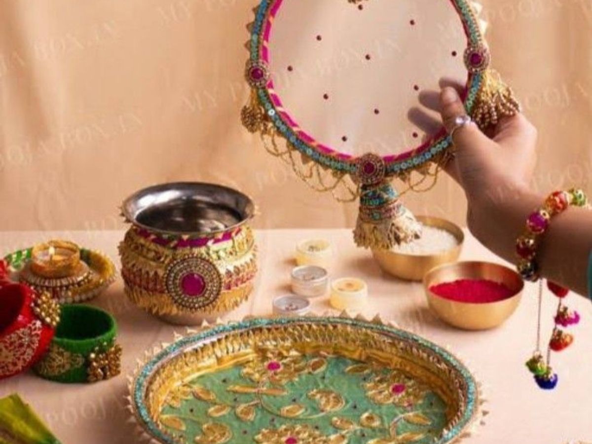 Golden & Green Thali