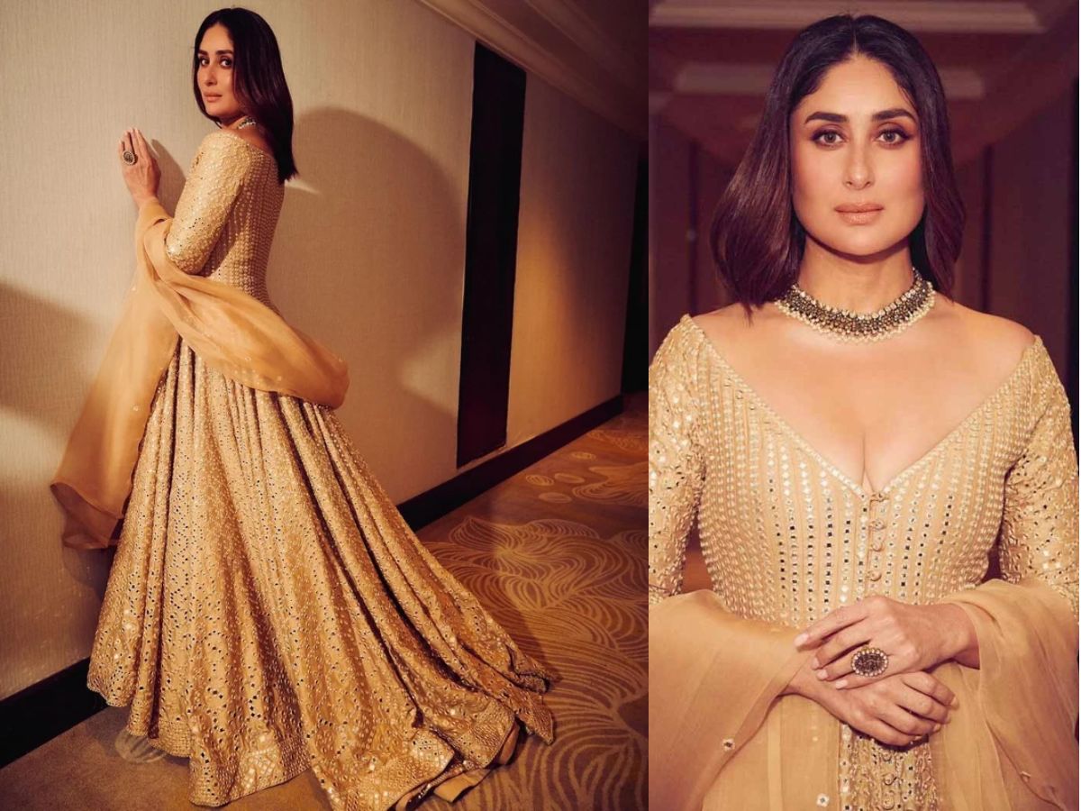 Kareena Kapoor in Golden Attire