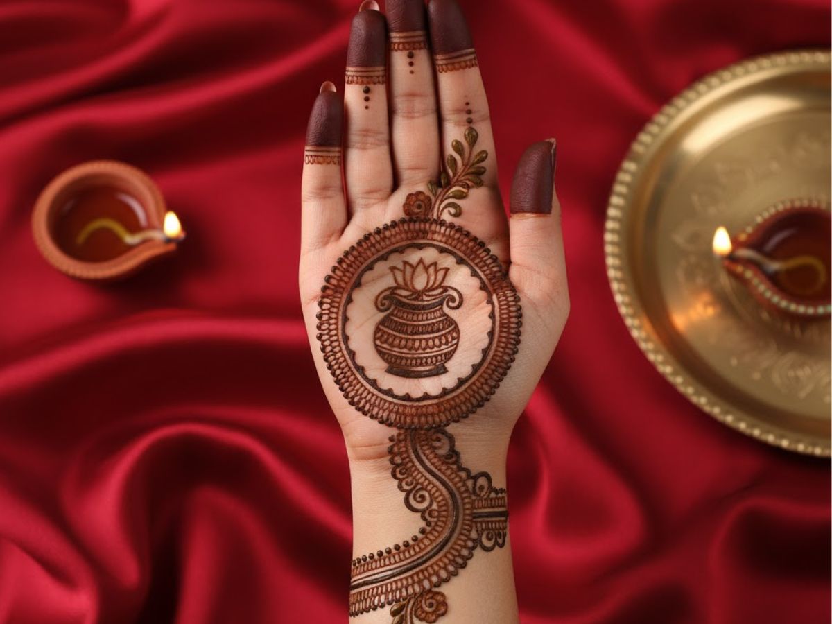 Bail Mehndi Design