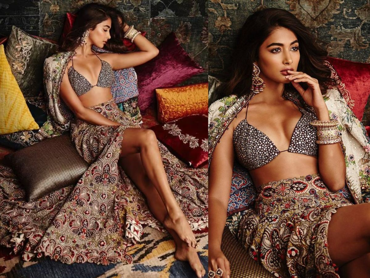 Pooja Hegde in Boho Skirt
