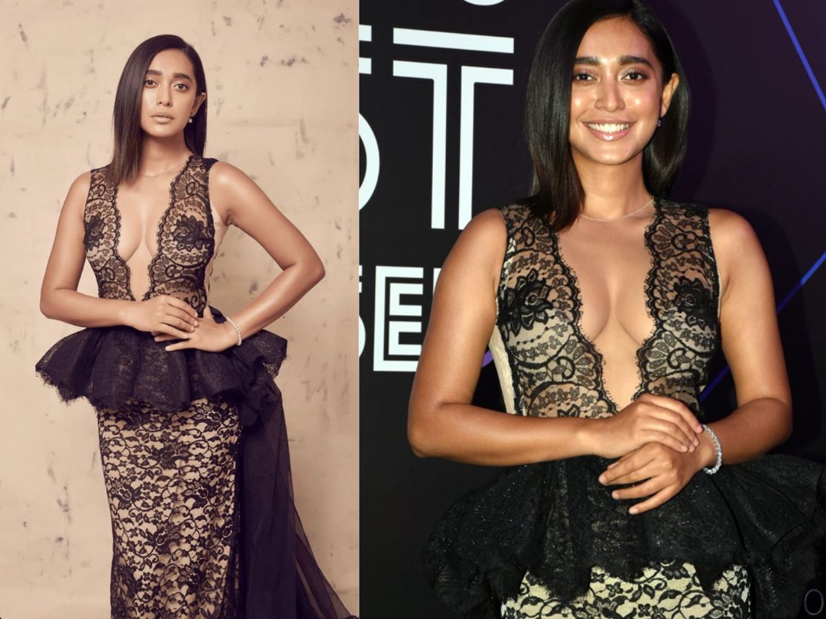 Sayani Gupta in Sheer Gown