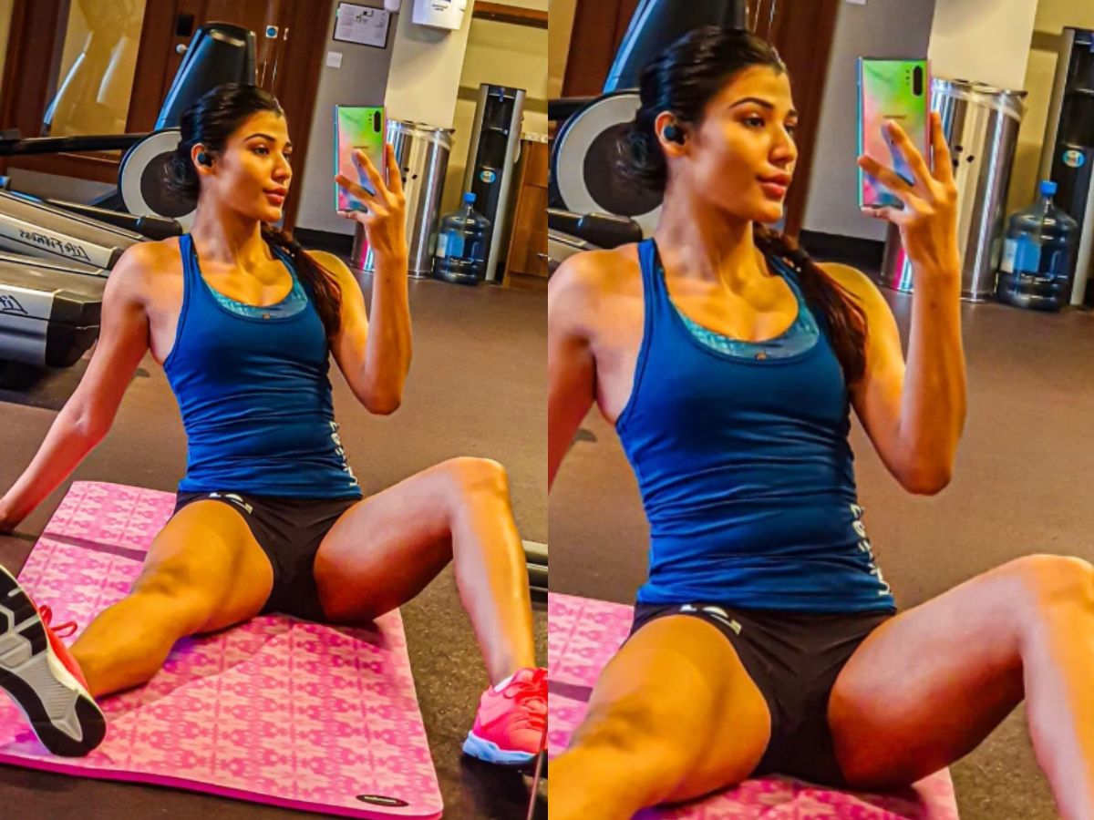 Nehal Chudasama in Gym Wear