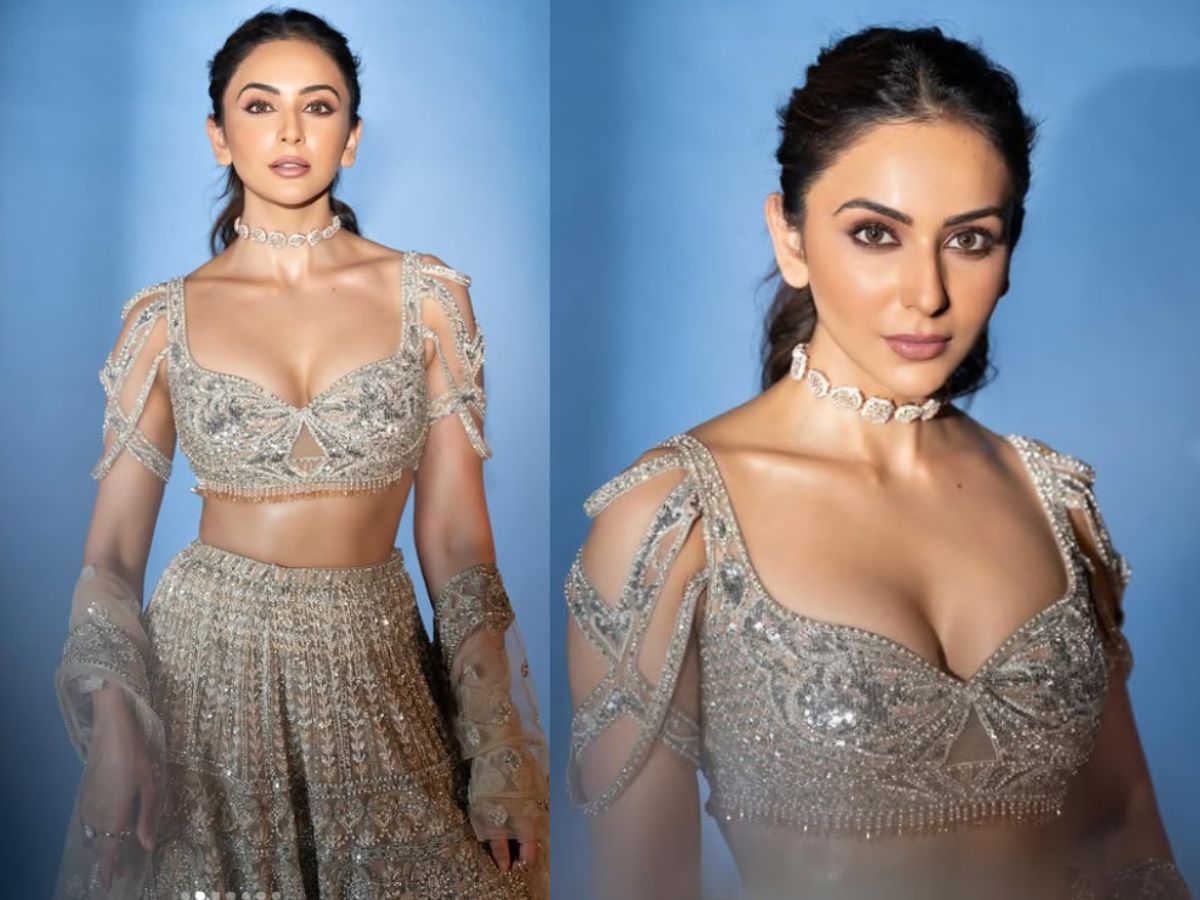 Rakul Preet Singh in Embellished Lehenga