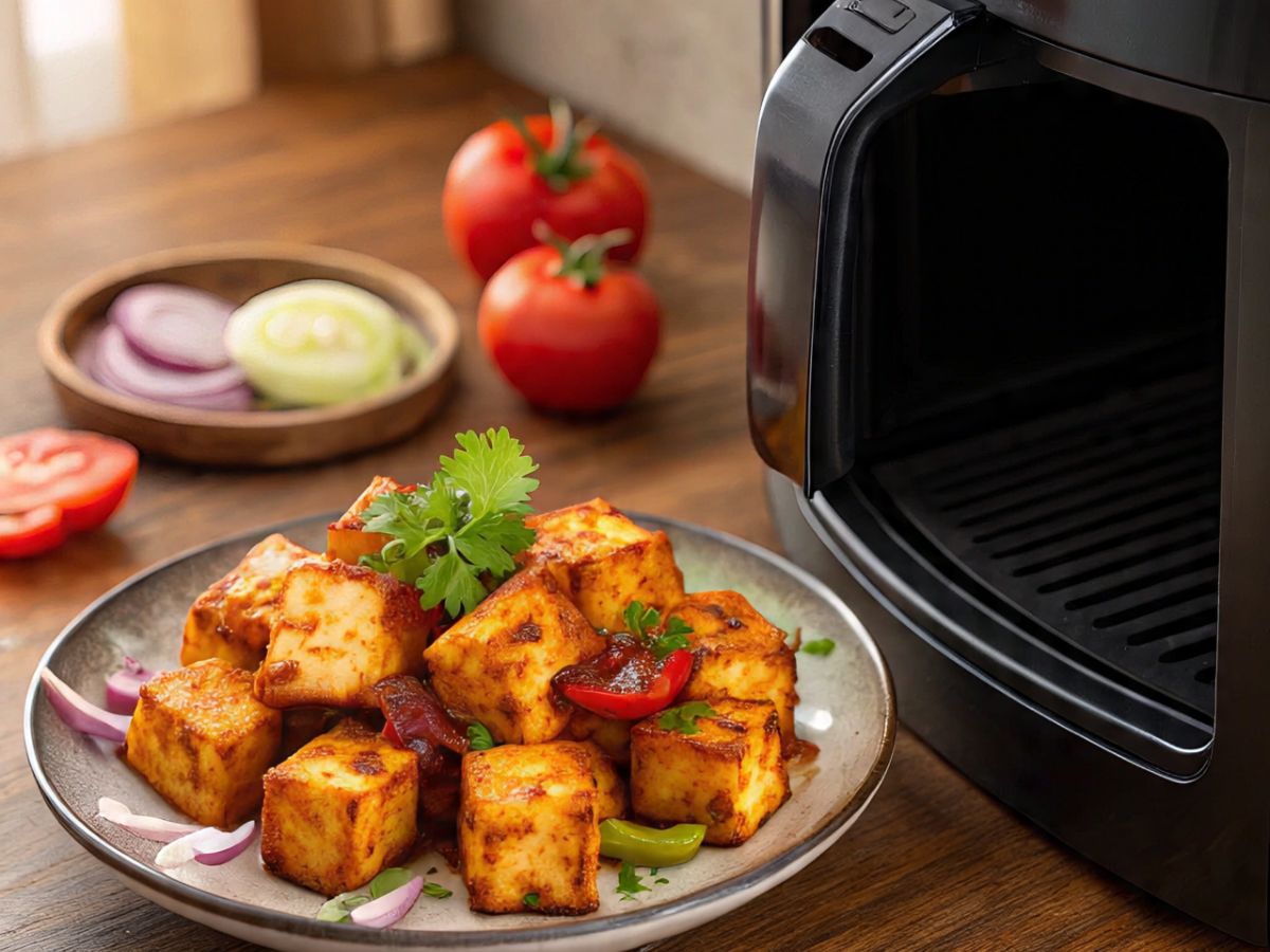 Air Fryer Paneer Tikka