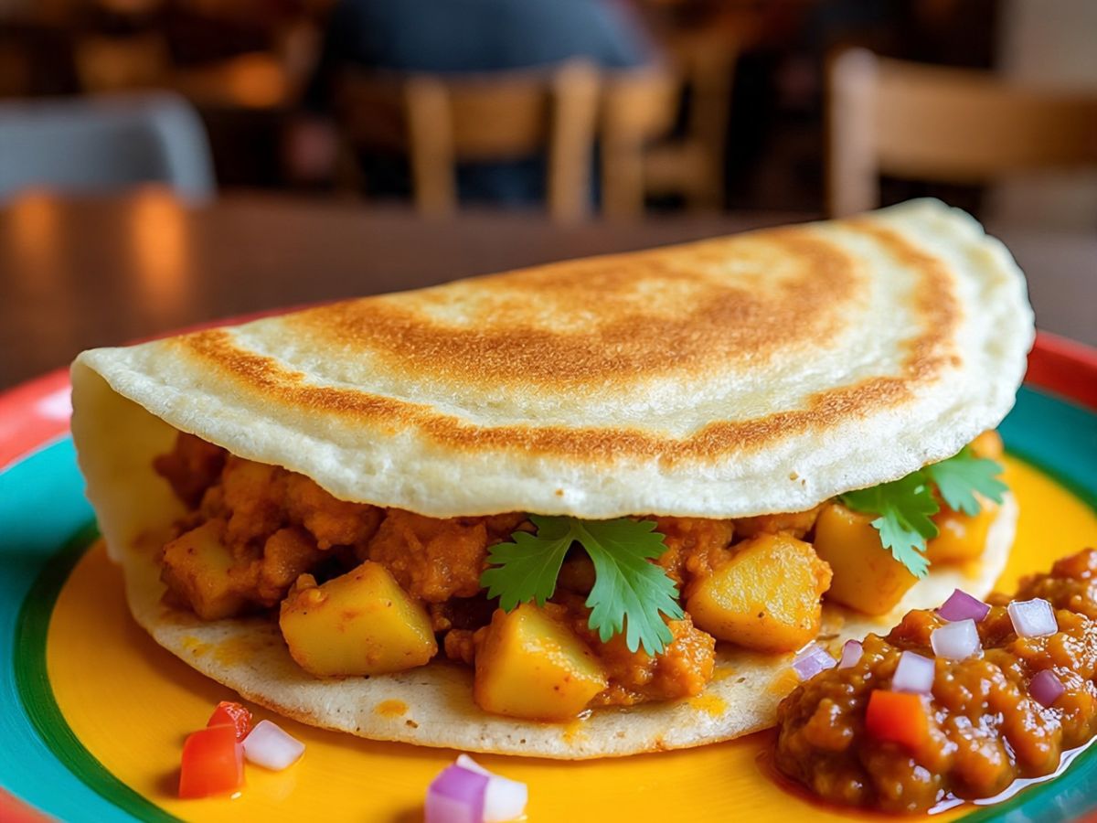 Masala Dosa Quesadilla
