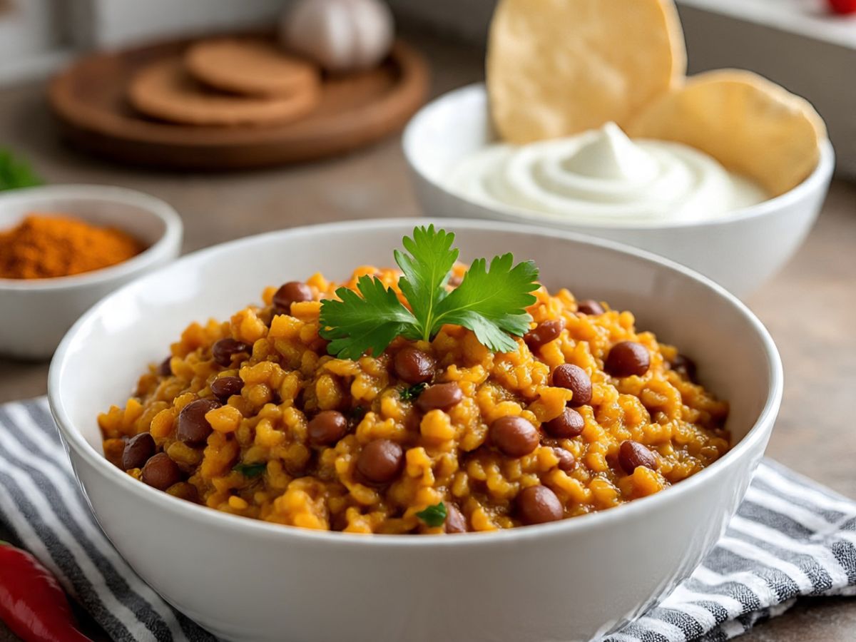 Masoor Dal Khichdi