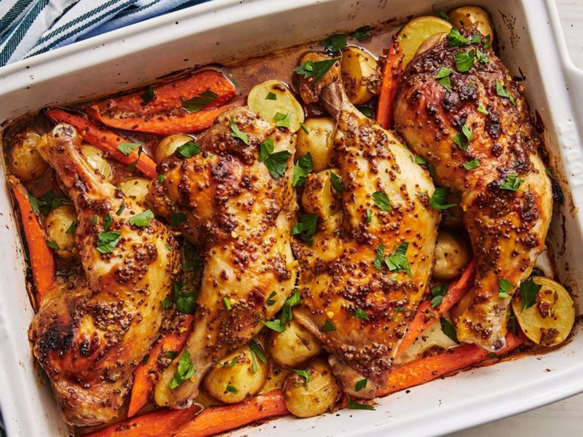 Maple Mustard Chicken