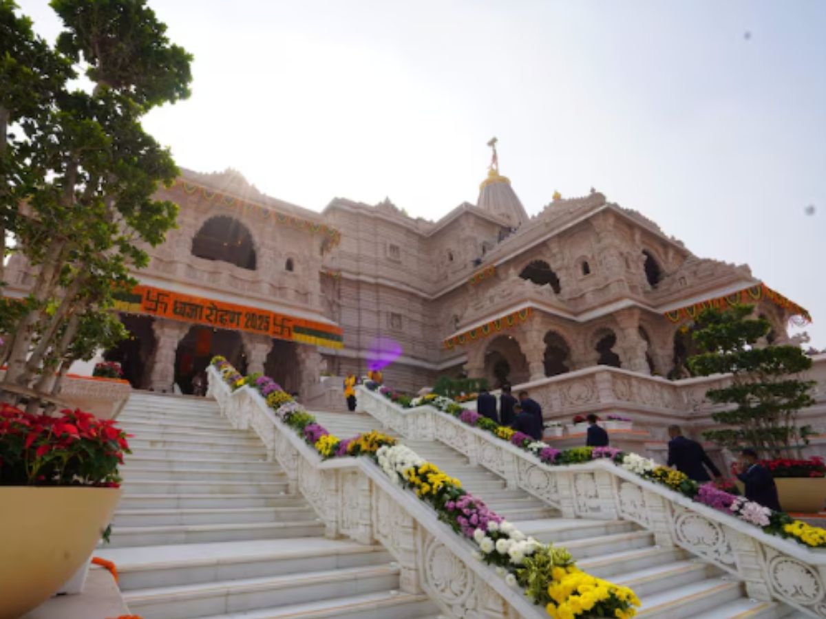 Ayodhya Prepares for Ram Temple ‘Dhwajarohan’ Ceremony