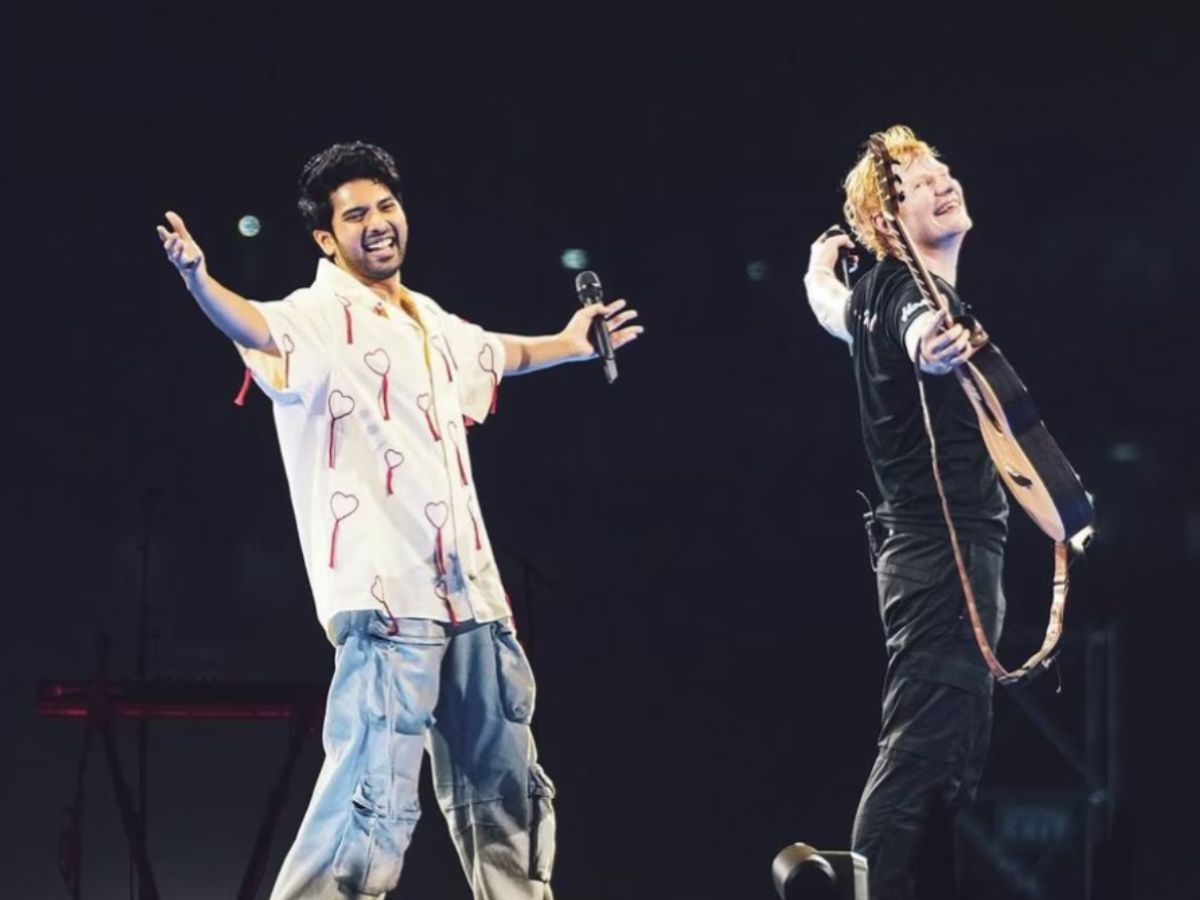 Armaan Malik & Ed Sheeran Moment