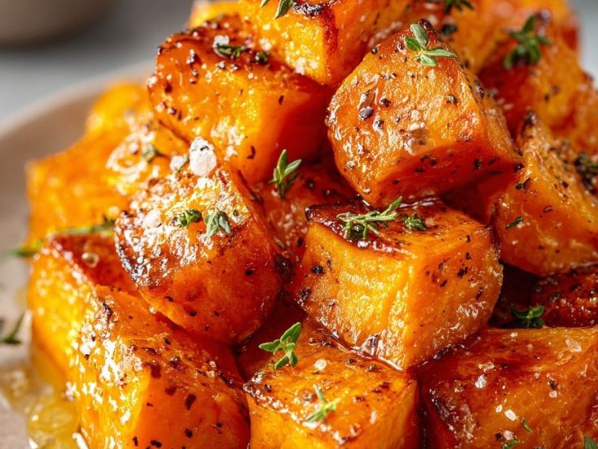 Honey-Glazed Sweet Potatoes
