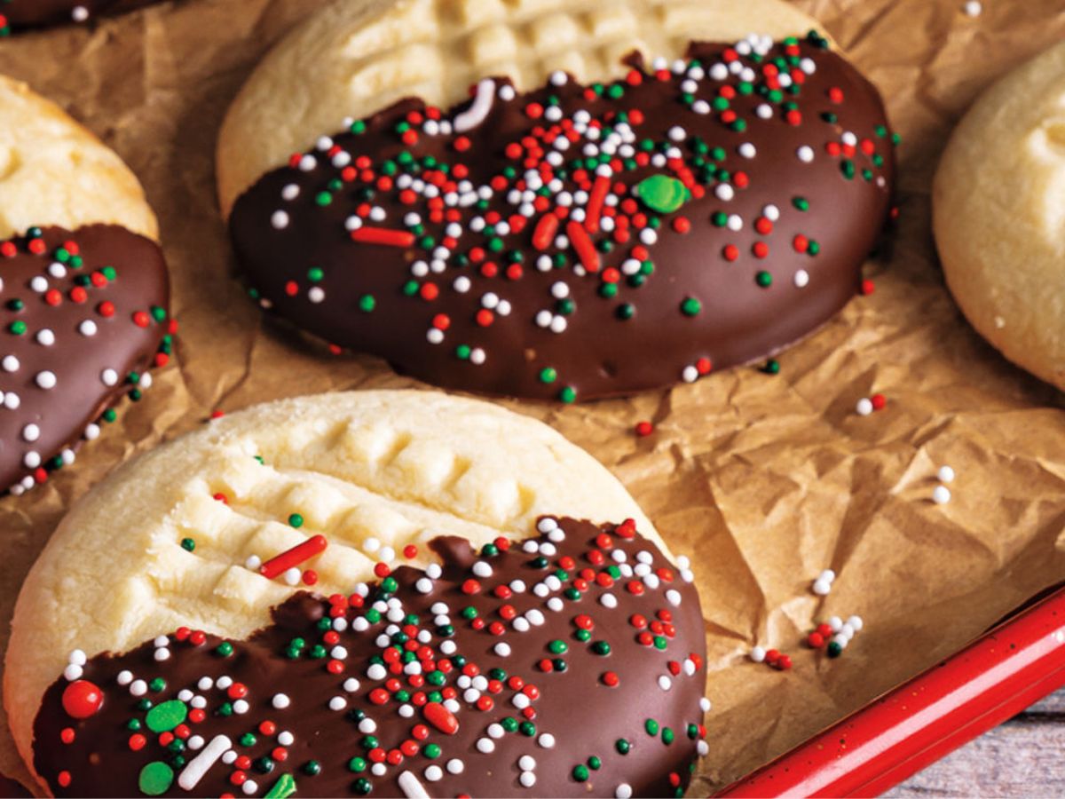 Chocolate-Dipped Cookies
