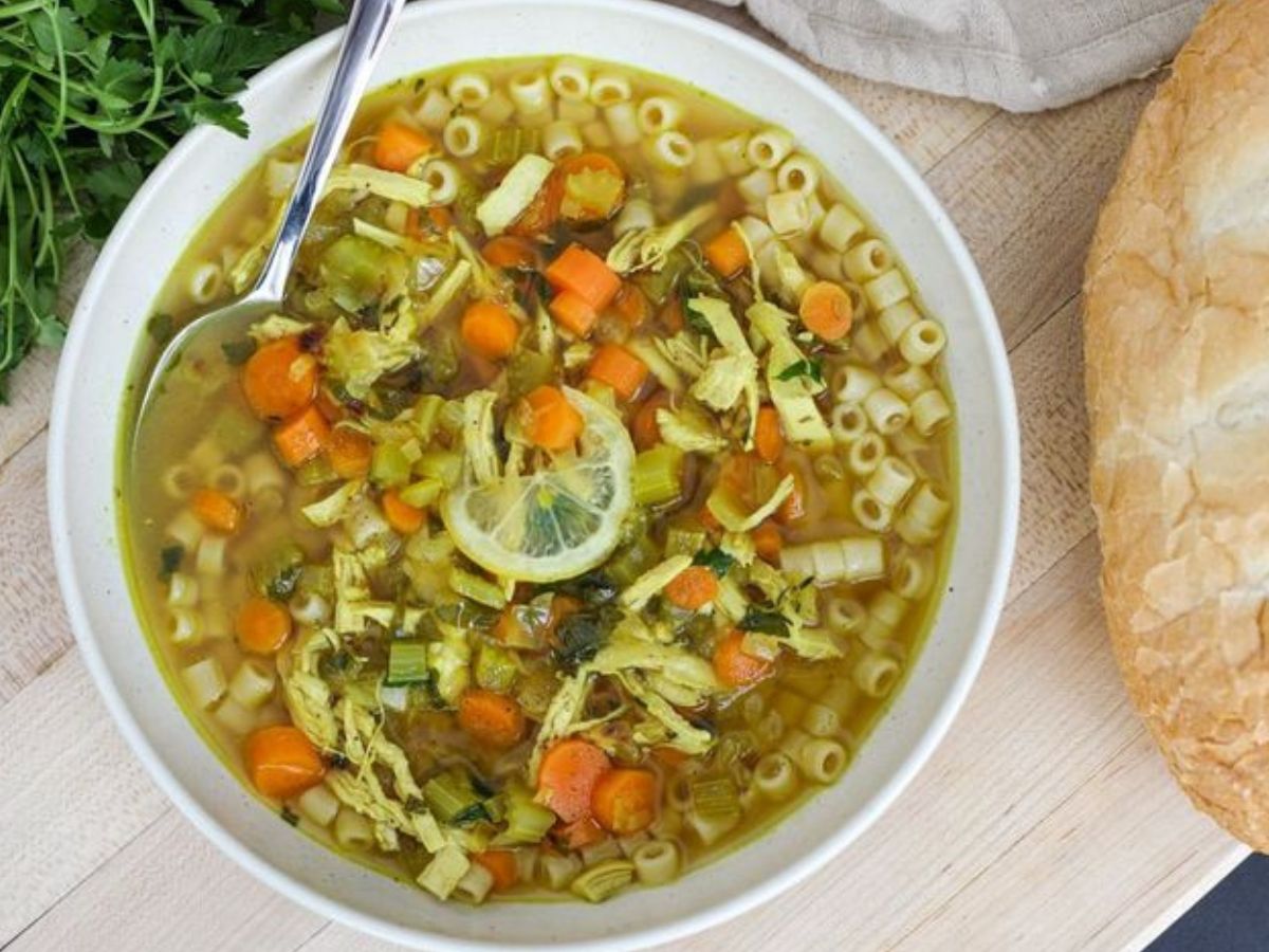 Chicken Bone Broth Soup