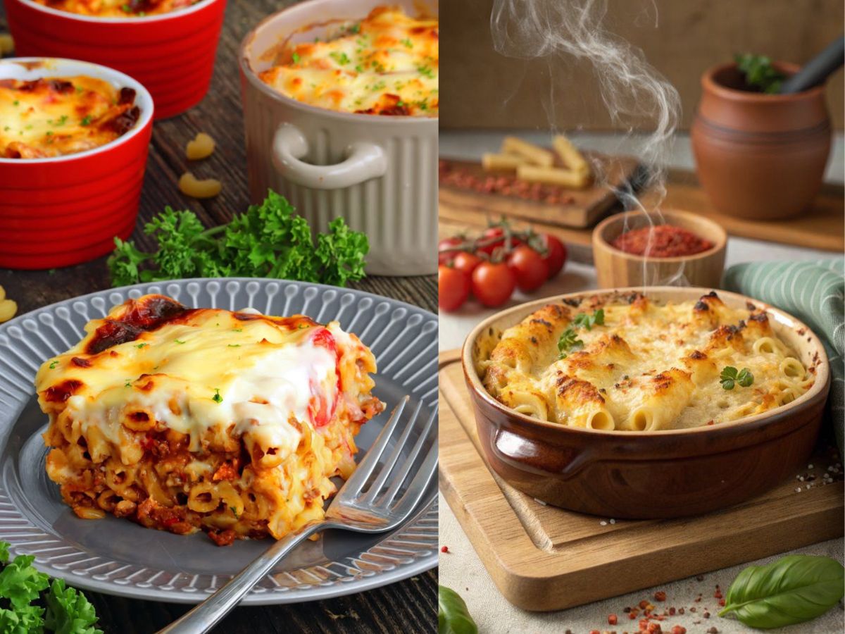 Cheesy Baked Pasta or Lasagna