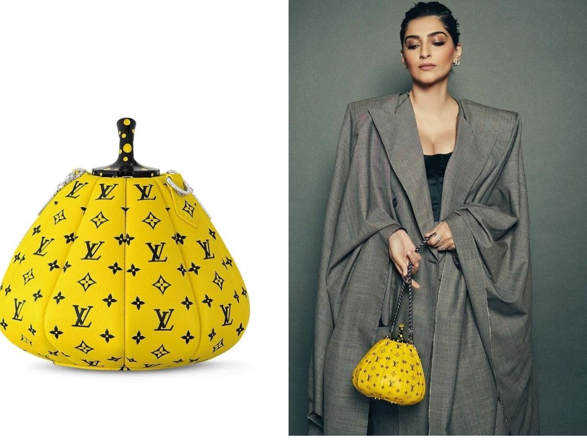 Sonam Kapoor, Pumpkin-Shaped Bag
