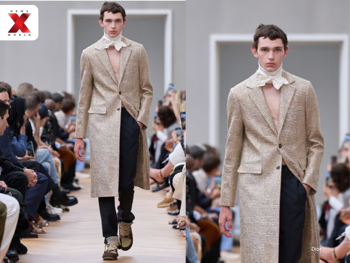 Dior’s Mukaish Coat