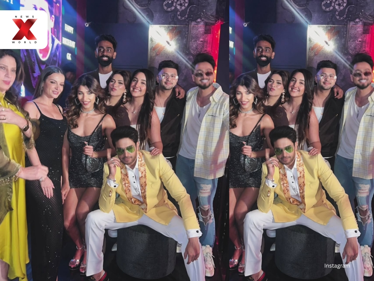 Gaurav Khanna With Abhishek Sharma