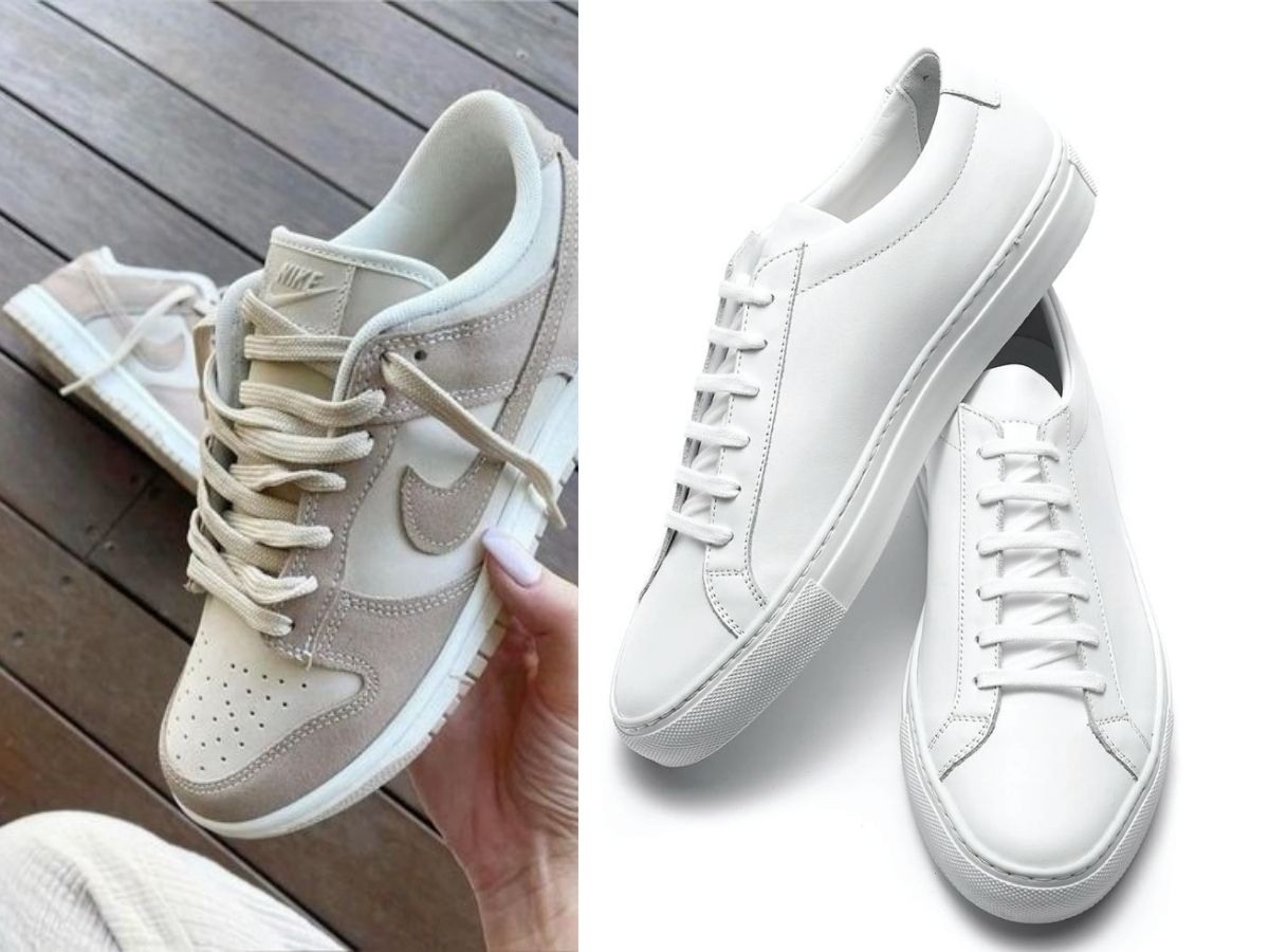 Comfortable White Sneakers