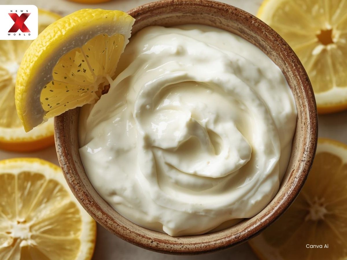 Yoghurt and lemon mask