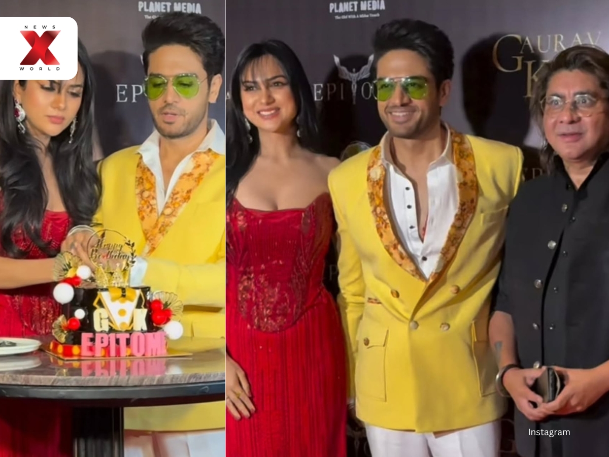 Gaurav Khanna Shares Kiss With Wife Akansha Chamola