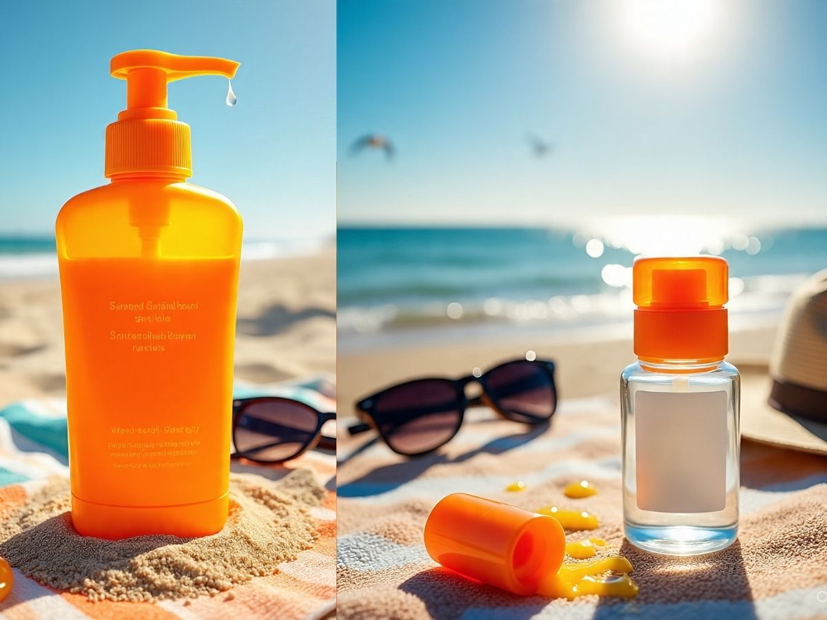 Not using sunscreen enough