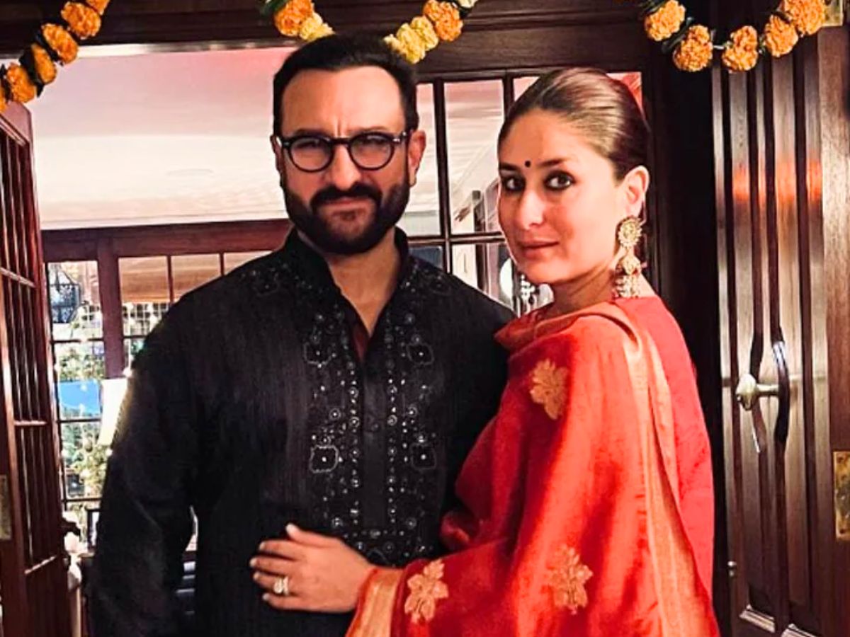 Saif Ali Khan and Kareena Kapoor Khan head out with their kids